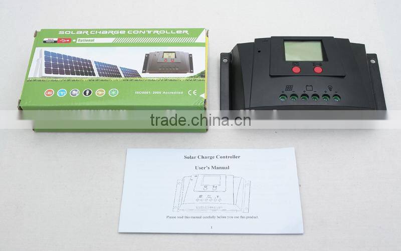 10A 20A Solar Charge Controller Price Cheap 12V 24V Auto with USB and LCD PWM Charging