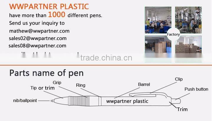 Japanese Plastic Muji Pen 1000 Different Ballpoint Pens for Choose