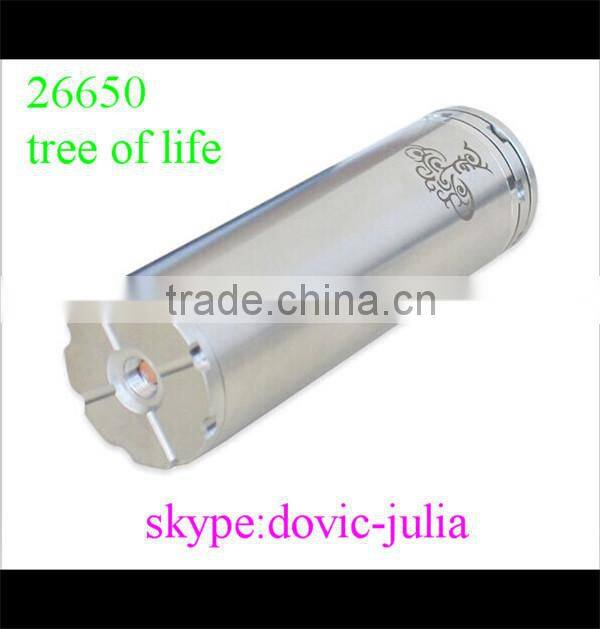 Alibaba express new health products high quality tree of life mod 26650 tree of life mod