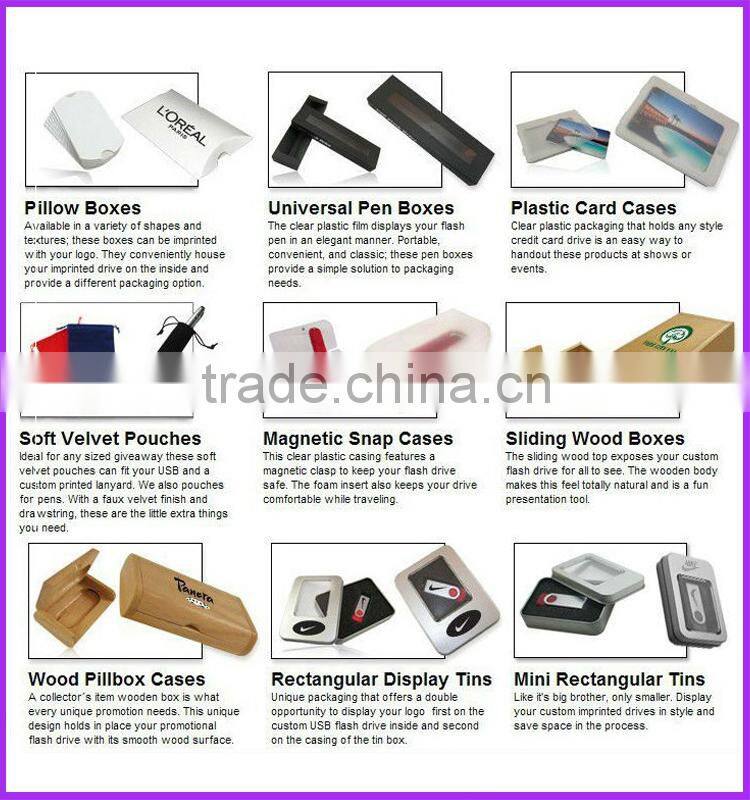 Eco-friendly wooden / bamboo card shaped USB flash drives high quality exquisite gift