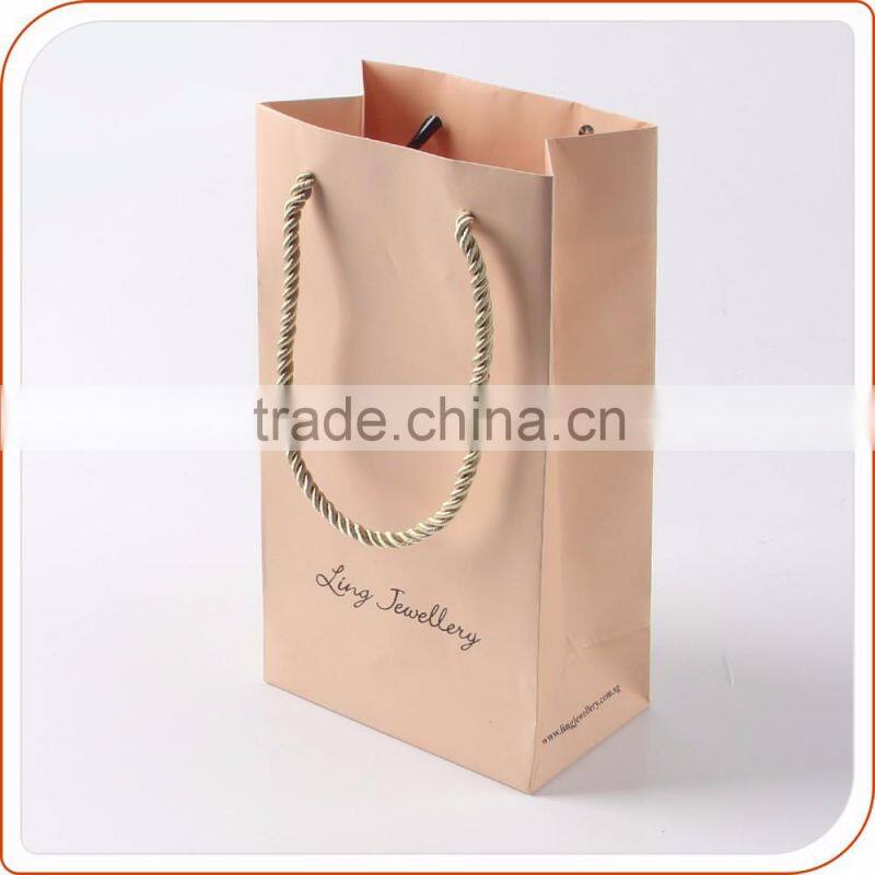 texture custom printing kraft paper bag sizes for shopping