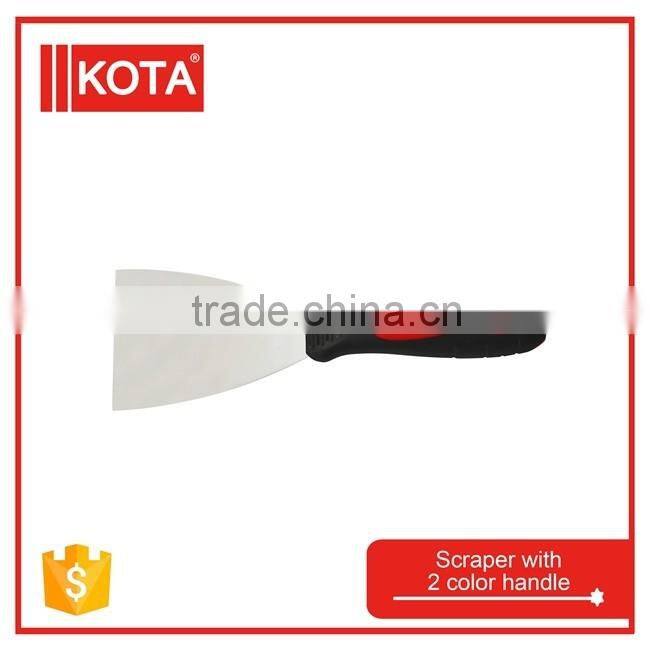 Stainless Steel Scraper , Paint Scraper With PP TPR Handle