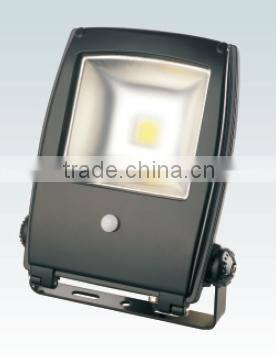 New type CE ROHS 100W PIR motion sensor Led flood light waterproof IP65 outdoor LED floodlight