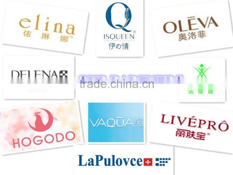 Luxury unique acrylic cosmetic cream bottles