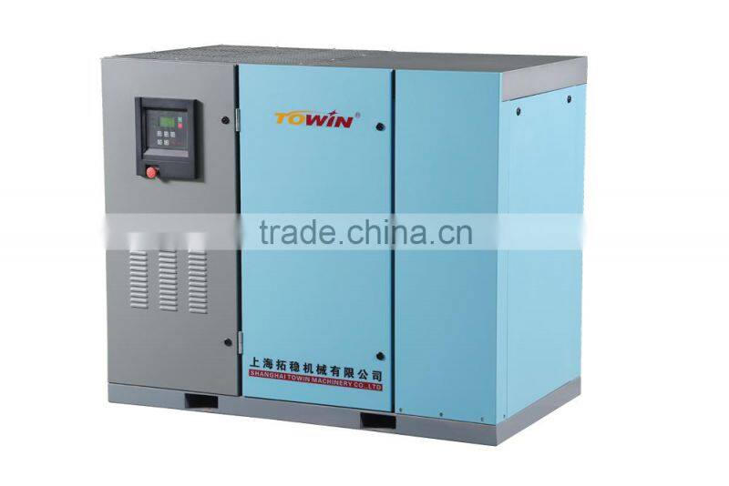 100PSI-190PSI air cooling belt driven screw air compressor