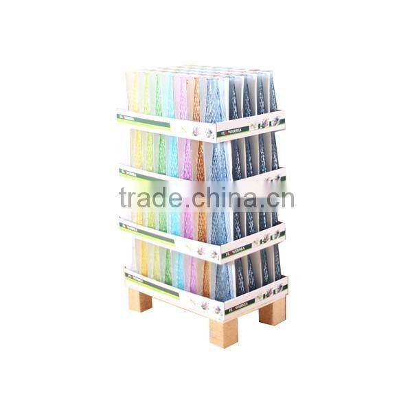 flowersea promotional product colorful glass vase for home decoration