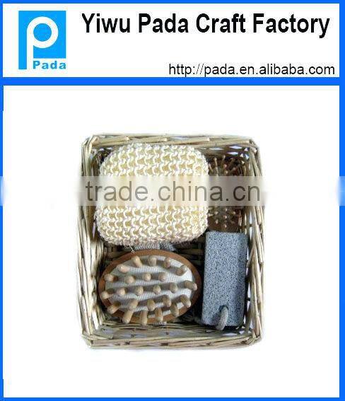 Natural Polyresin Bath Accessory and Body Care spa Bathroom Set