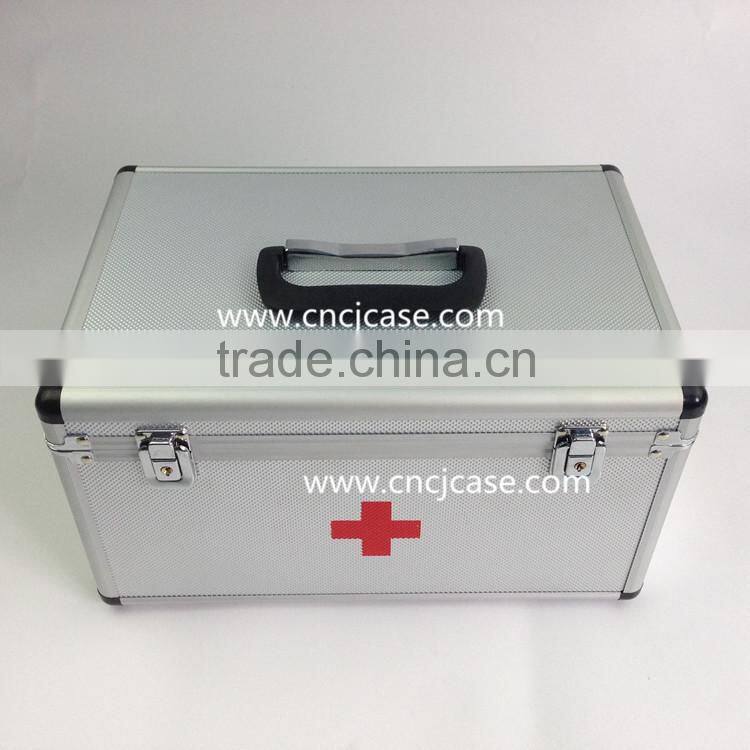 Metal First Aid Box Empty Aluminium First Aid Case