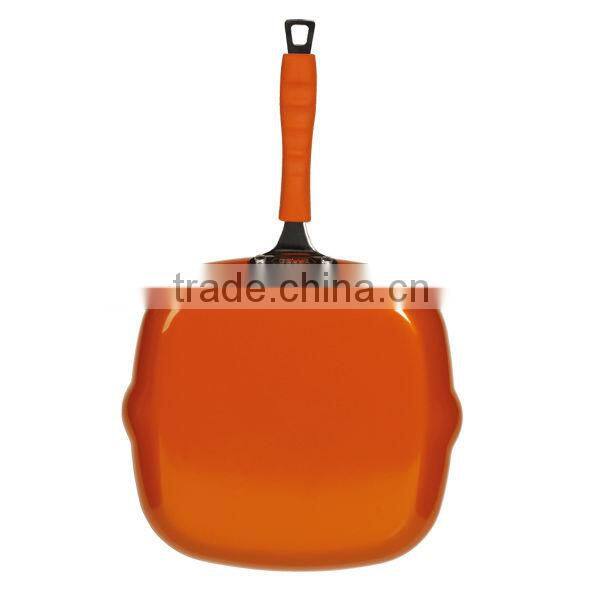 11" square aluminum skillet