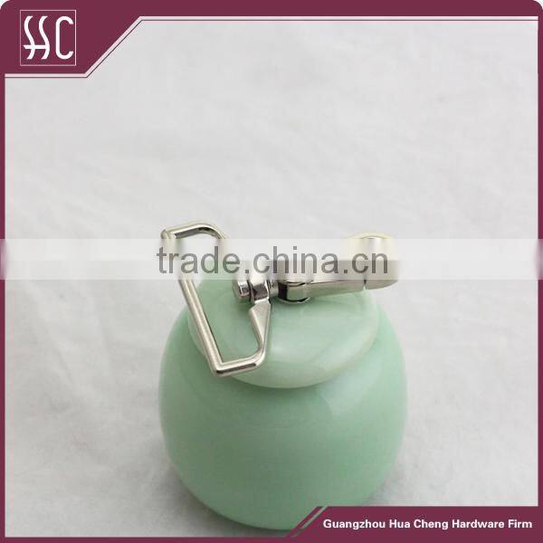 Customized 40mm zic alloy snap hooks spring swivel dog hooks for bag