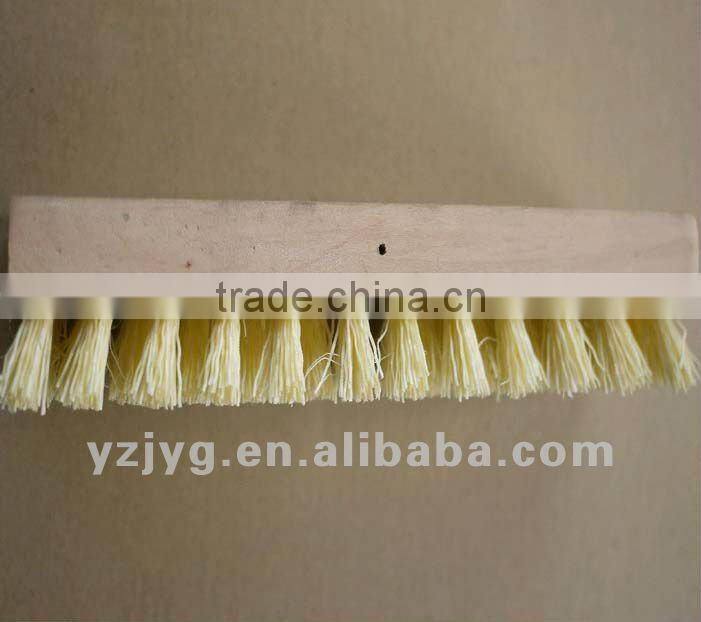 scrubbing, deck cleaning brush