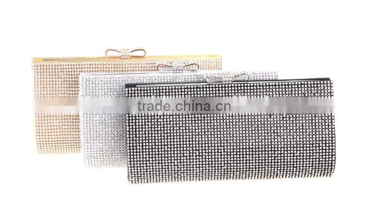 Wholesale gift items crystal diamond clutch bag