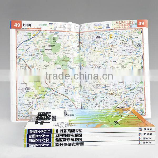 Travel Map printing with Tyvek paper(FSC)