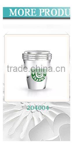 New Blue Crystals 925 Sterling Silver Daughter Heart Charms for Bracelet Jewelry Making Family Gift