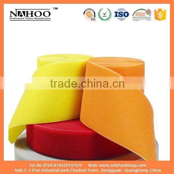 Unnapped hook and loop, unnapped loop, un-napped hook loop