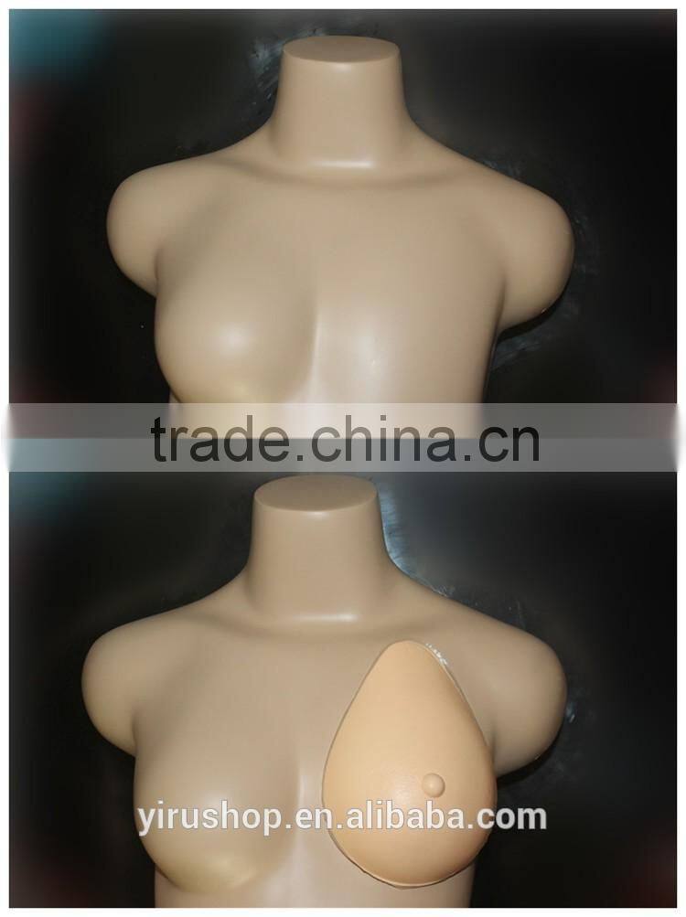 mastectomy prosthesis super light one piece silicone actives light breast 160g/piece