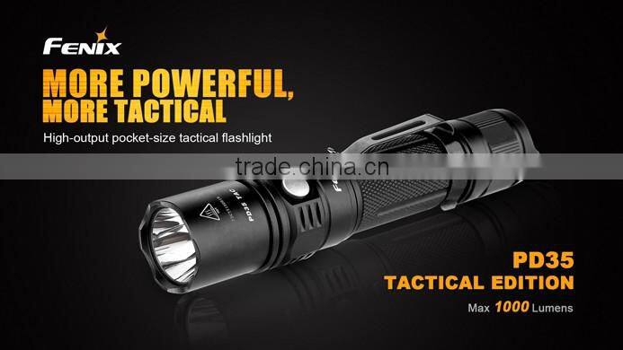 Popular Fenix Flashlight LED Tactical Mode strengthens PD35 TAC LED Fenix Flashlight