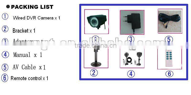 Wireless cctv super mini camera