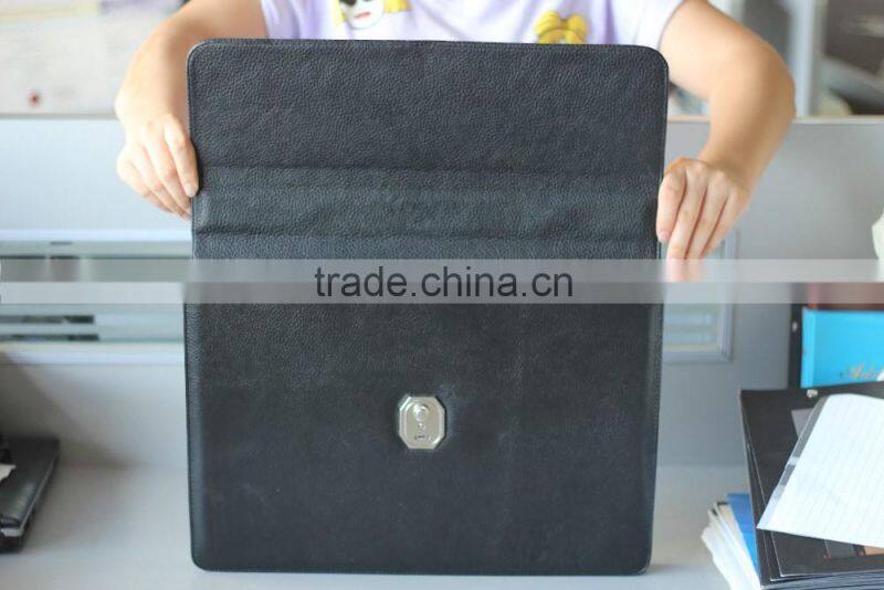 Top grade fashion men's briefcase,Genuine leather briefcase,Business briefcase,High quality briefcase with handles and one band