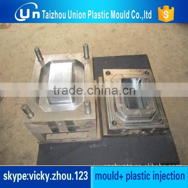 thin wall plastic injection round container box mould