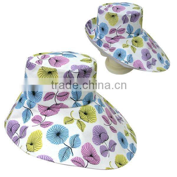 lady fashion summer bucket hat
