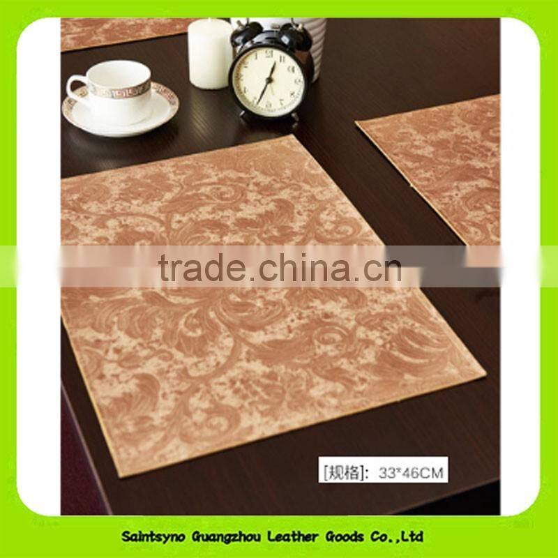 16017 Western Flower Pattern Dish Cushion Coaster Mat Holder Placemat Glass Mug Pad Dish Plate Home Decor Modern