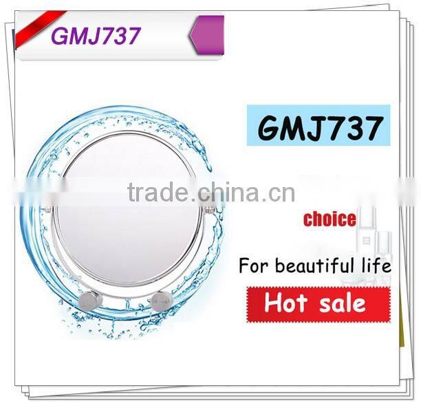 Small Frame 360 degree rorate double sides desktop cosmetic mirror/ make up mirror