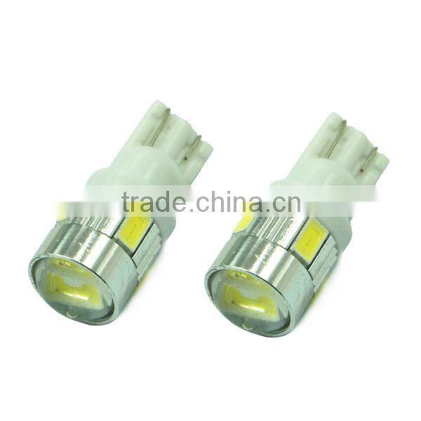 Power supply 12v de T10 5630 6SMD led lamp prices tail lamp
