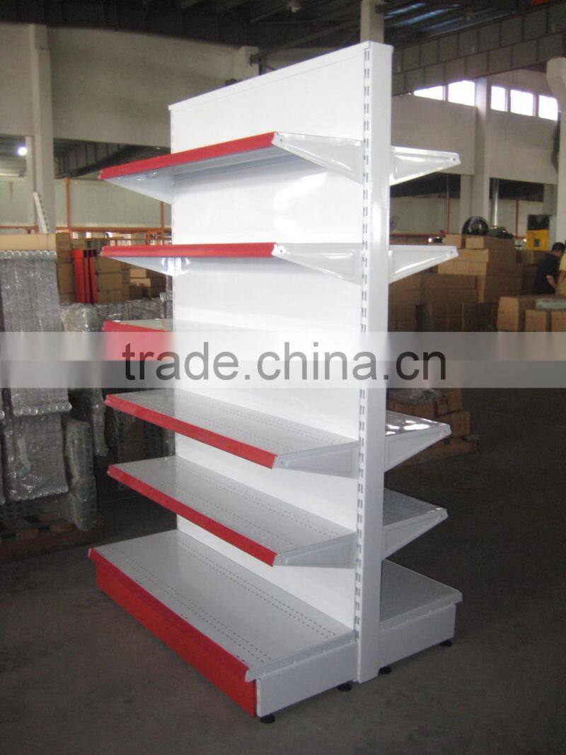 RH-HSP Flat Panel Single Side Supermarket Shelf