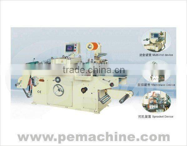 MQ-320 Automatic Continuous Free Adhesive Tape Die Cutter