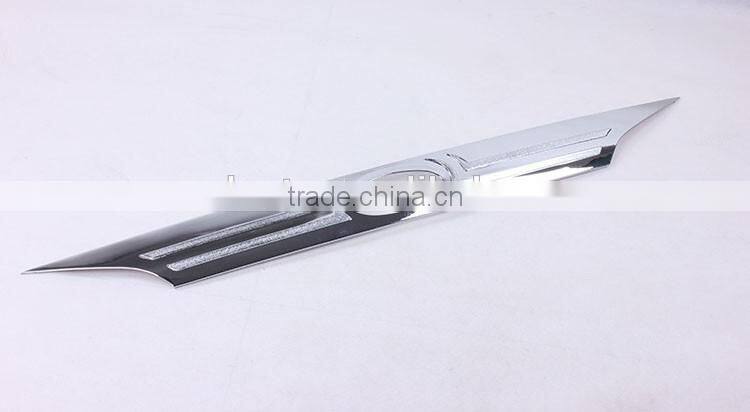 Trunk Lid Tailgate Moulding Trim ABS Chrome 1 Pcs For F-oc us 3X 2012 SEDAN Accessories