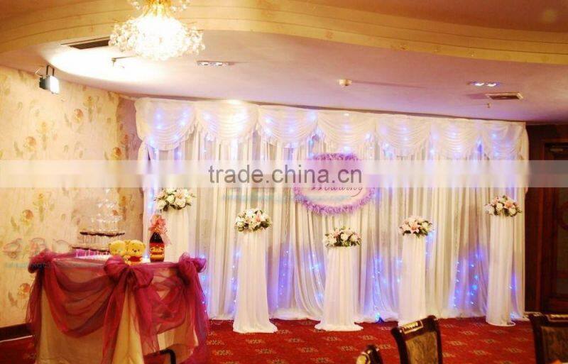 20*275cm In Stock Wedding Organza Cheap Wedding Chair Cover Sashes Sash Party Banquet Decoration Bow Colours