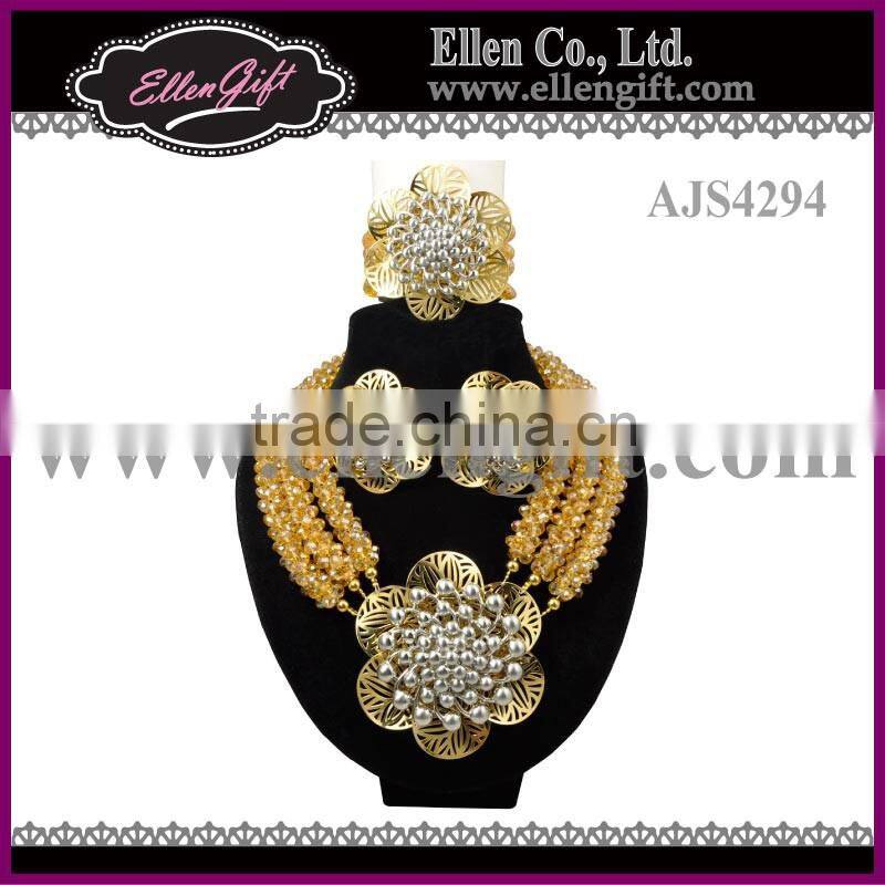 African Beads Jewelry Set AJS4294