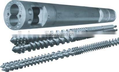 Mikrosan MCV 135/33D parallel double screws and barrels