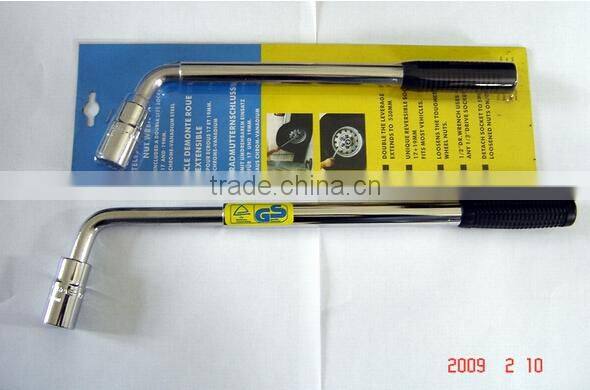 L Wheel Wrench Gs Standard extension-type wrench long wrench