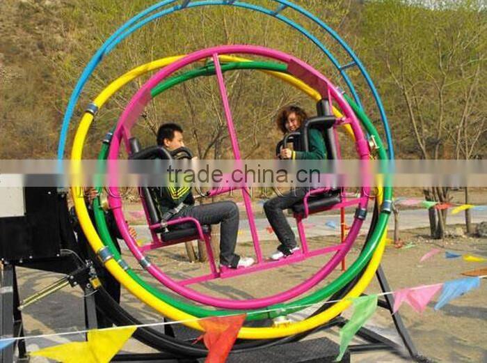 Hot Sale Adult Amusement Machine,Fairground Thrill Rides Human Gyroscope For Sale