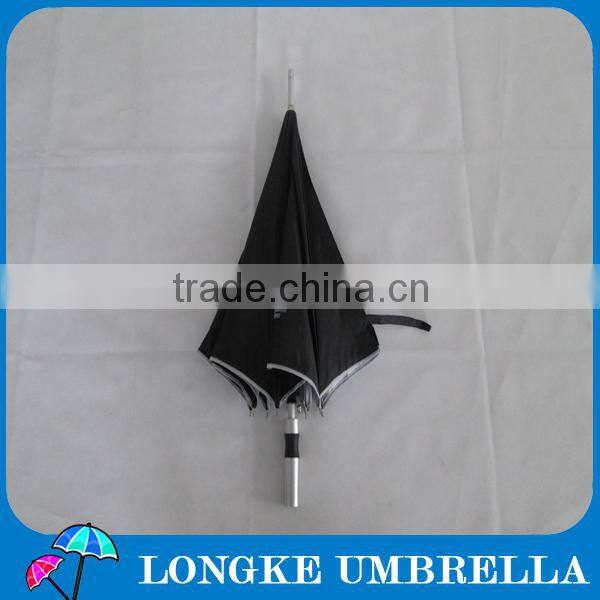 24"manual open Straight golf Umbrella with EVA handle
