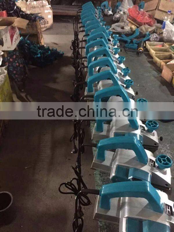 Trade assurance 82mm electric planer electric portable wood planer