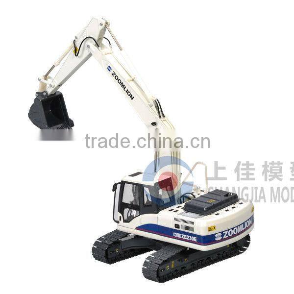 1: 43 Zoomlion diecast excavator model,scale excavators,excavator diecast