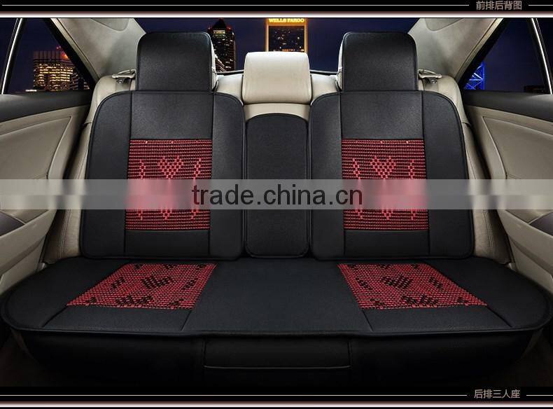 In stock and cheap leather car seat cushion cover set and auto parts cars auto parts
