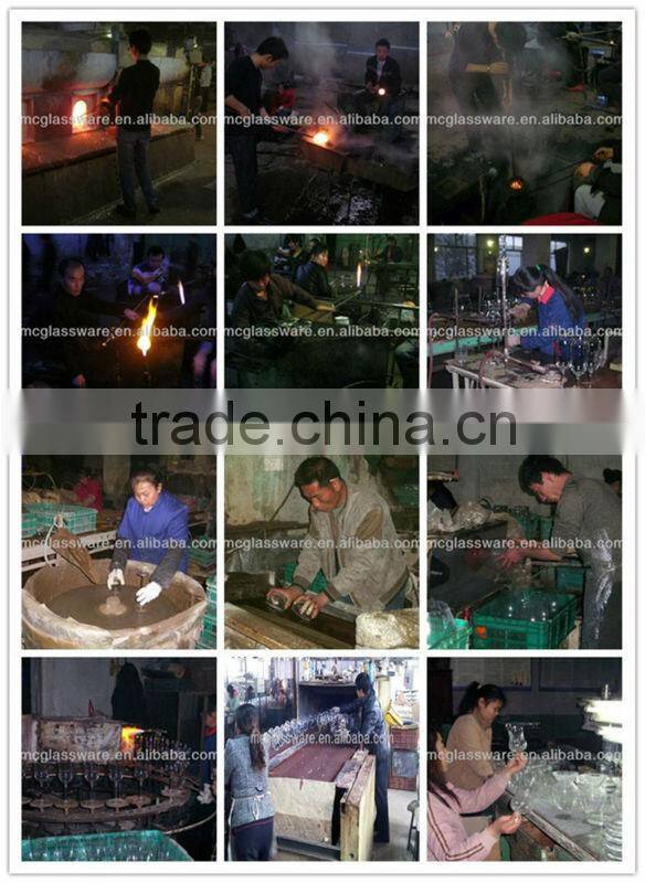 Handblown carafe and tumbler glass