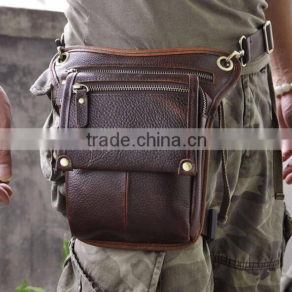 Boshiho waist pack vintage leather pouch