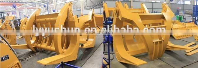 Customized PC170LC-10 Excavator Log Grapple, PC170LC-10 Wearable Log Fork for sale