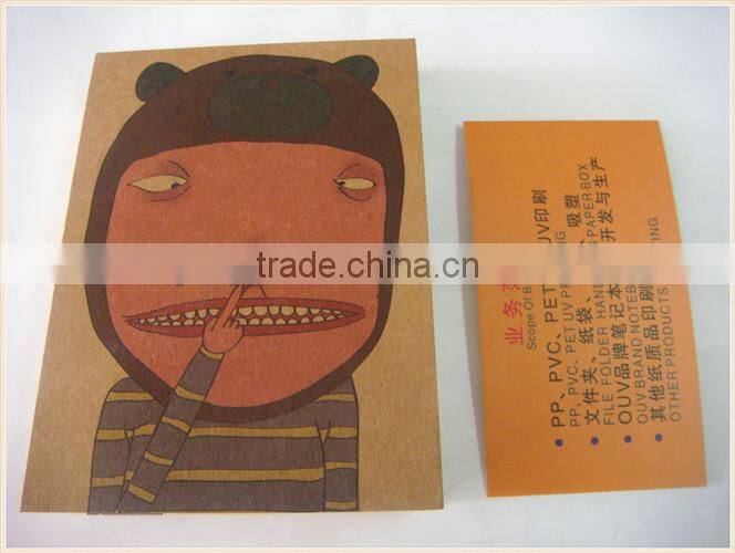 custom writing tear off notepad for students