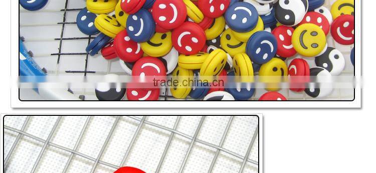 Fangcan silicagel dampeners for racket, cute countenance vibration dampeners for Tennis/ Squash racket