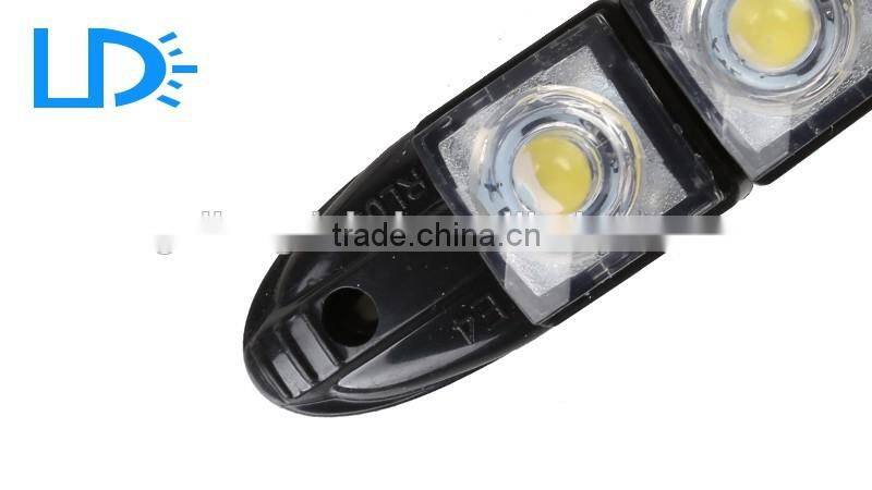 Car COB DRL Driving Fog Light 6 LED Auto Flexible Daytime Running Light