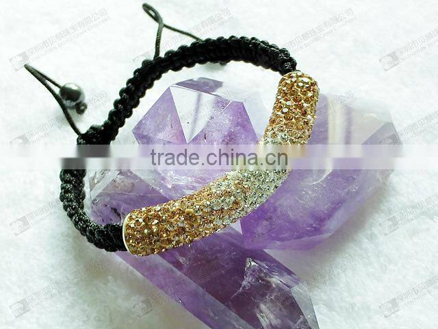 Gold shamballa bracelet for woman shamballa bracelet wholesale
