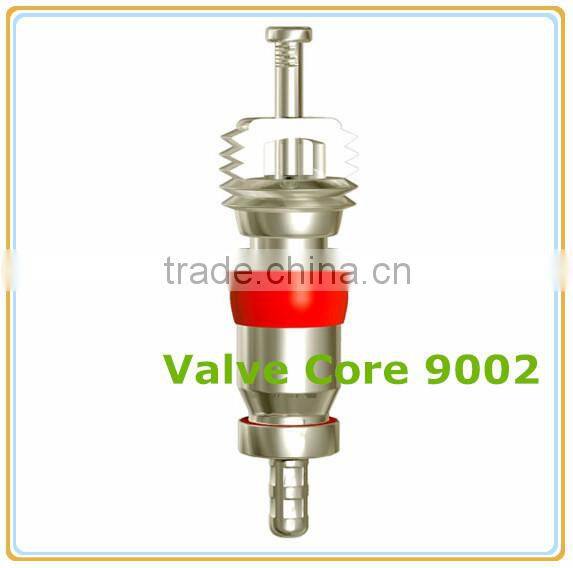 9001 9002 Car Tire Valve Accessories / Zinc Alloy Tire Valve Core