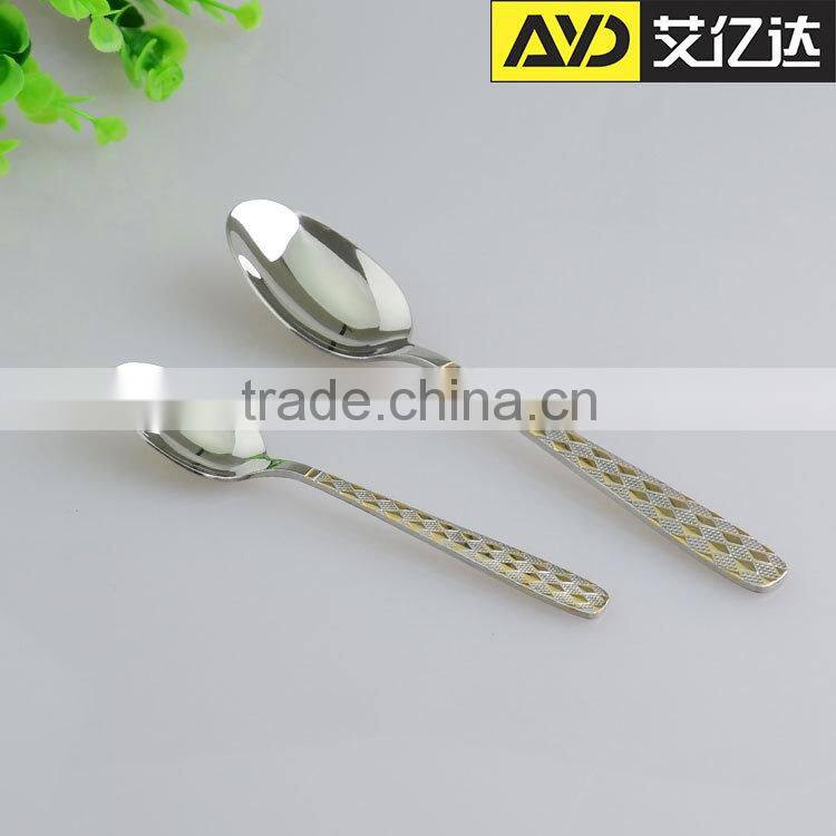 New design ! wholesale tableware stainless steel 72pcs german flatware