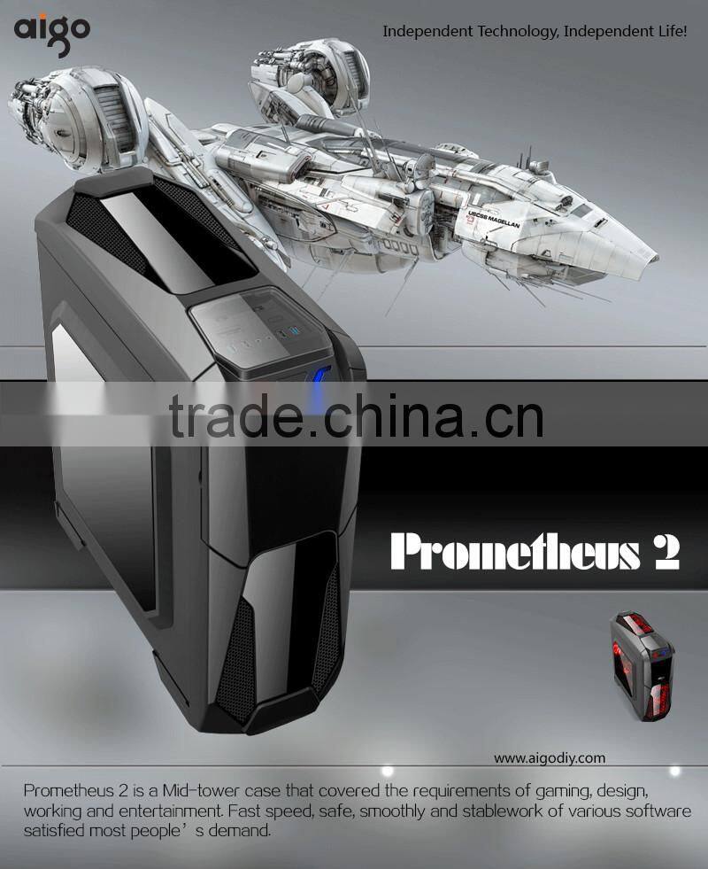 aigo-Prometheus2 water cooled DIY Split-type Gaming Computer Case